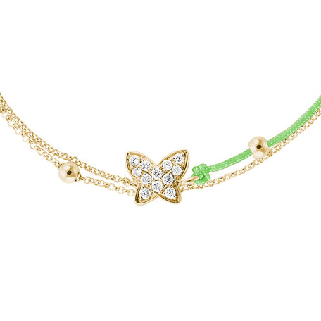 Diamond bracelet Luxury Butterfly