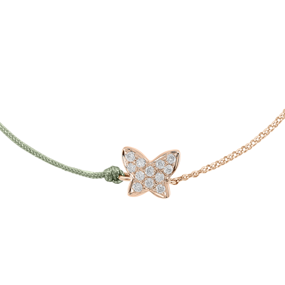 Diamond bracelet Diamond Butterfly