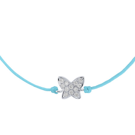 Diamond bracelet Lovely Butterfly