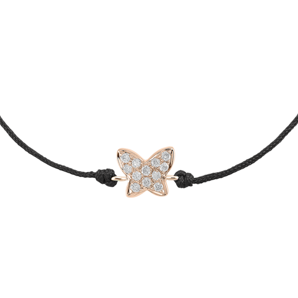 Diamond bracelet Lovely Butterfly