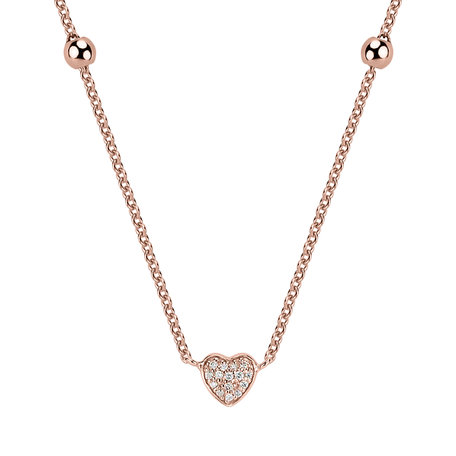 Diamond necklace Tender Heart