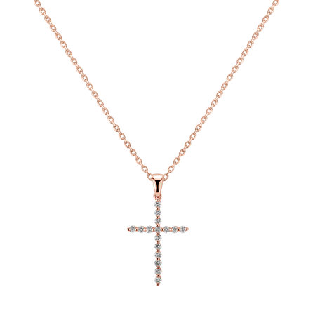 Diamond pendant Serenity Cross