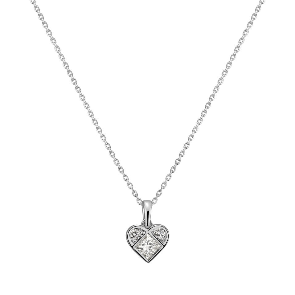 Diamond pendant Dreamy Heart