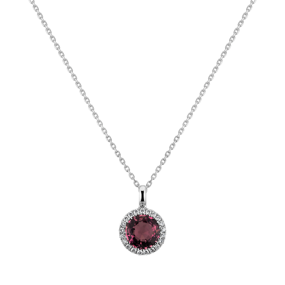 Diamond pendant with Turmalinem Tourmaline Despair