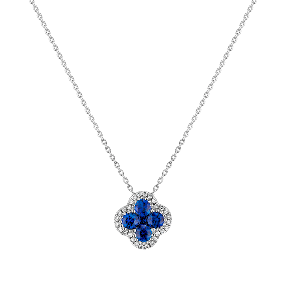 Diamond pendant with Sapphire Destiny Vision