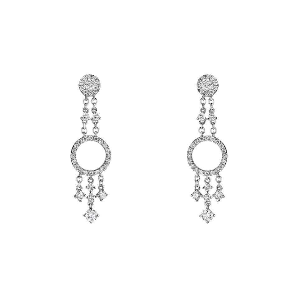 Diamond earrings Zeeshan