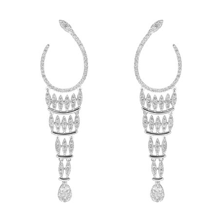 Diamond earrings Golden Celebration