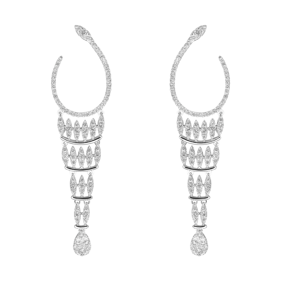 Diamond earrings Golden Celebration