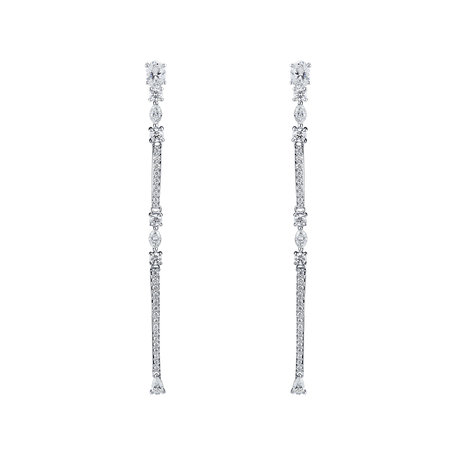 Diamond earrings Waterfall Secret