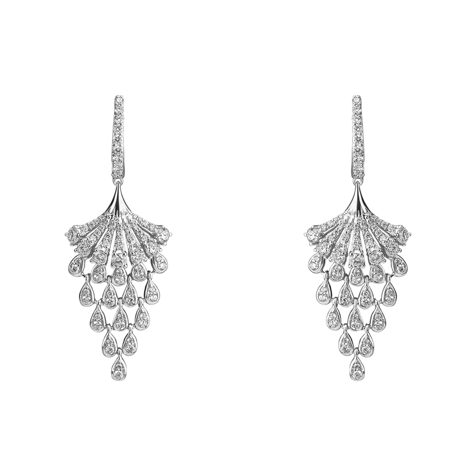 Diamond earrings Royal Mesh