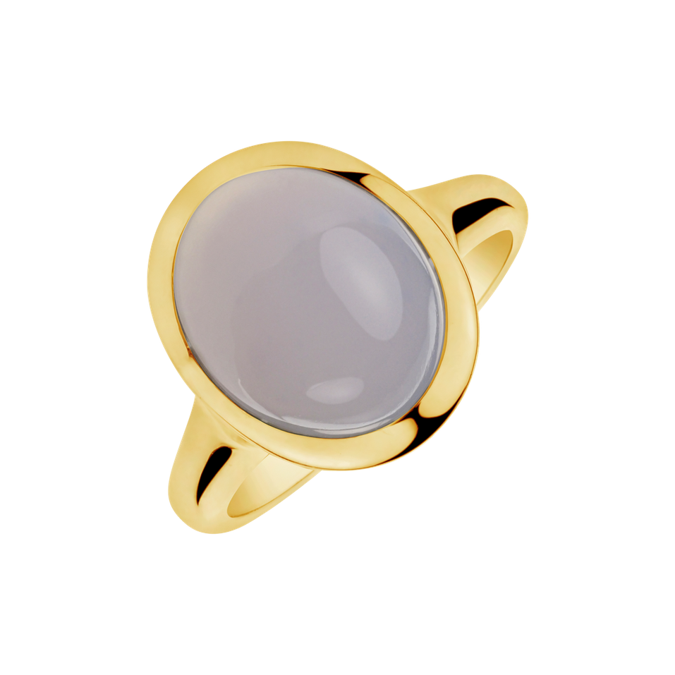 Ring with Chalcedony Sweet Wish