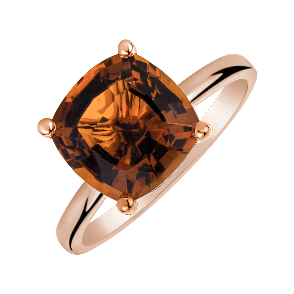 Ring with Citrine Madeira Bonbon