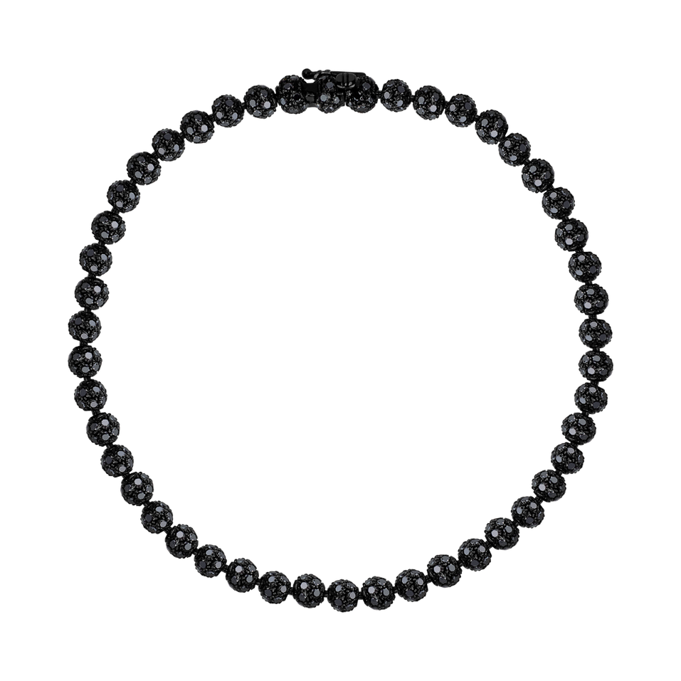 Bracelet with black diamonds Dark Temptation