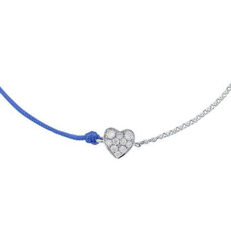 Diamond bracelet Little Heart