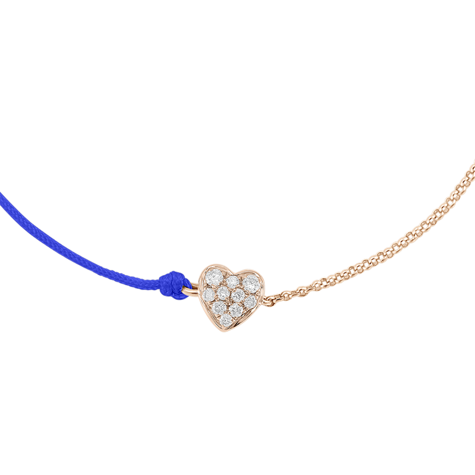 Diamond bracelet Little Heart