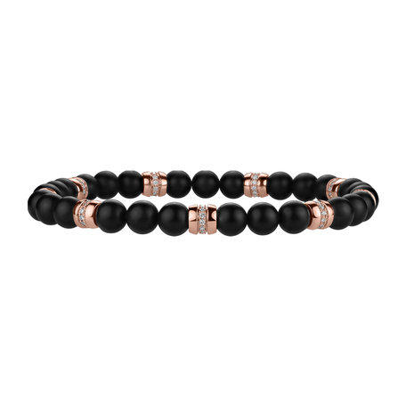 Diamond braclet with Agate Neverending Style