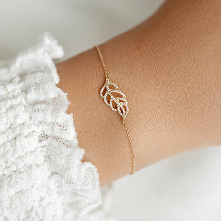 Diamond bracelet Diamond Leaf