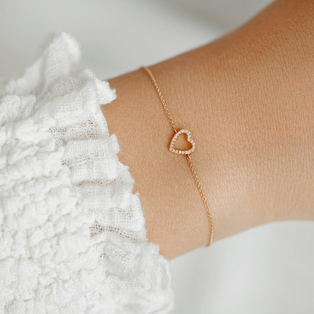 Diamond bracelet Tender Heart