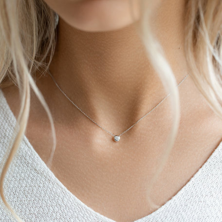 Diamond necklace Sparkling Dots