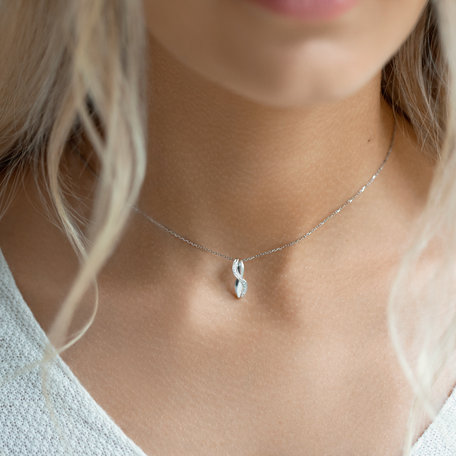 Diamond pendant Secret Love