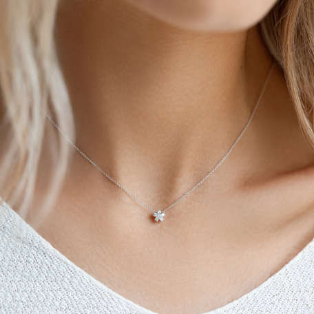 Diamond necklace Sparkling Starlet