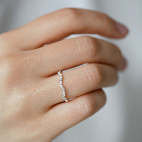 Diamond ring Simplicity Wool