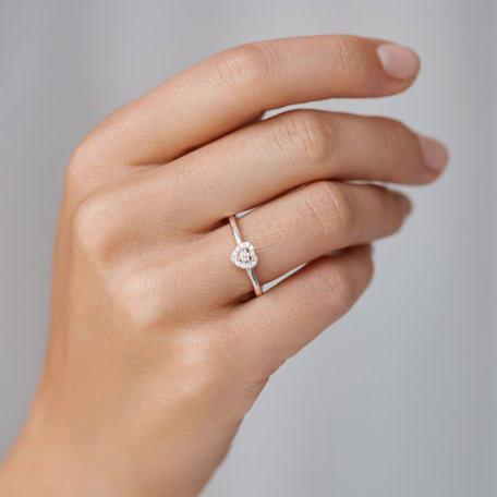 Diamond ring Tender Heart