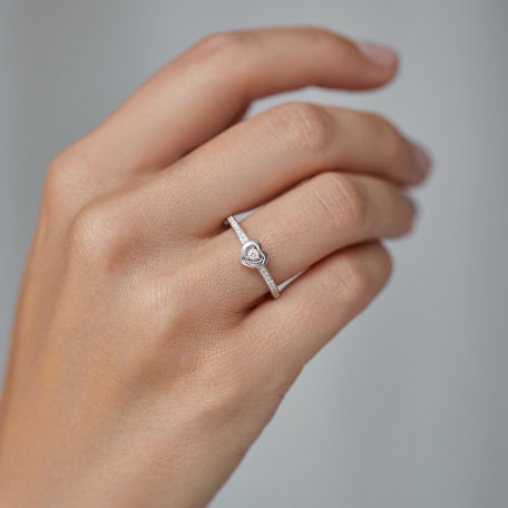 Diamond ring Tender Heart