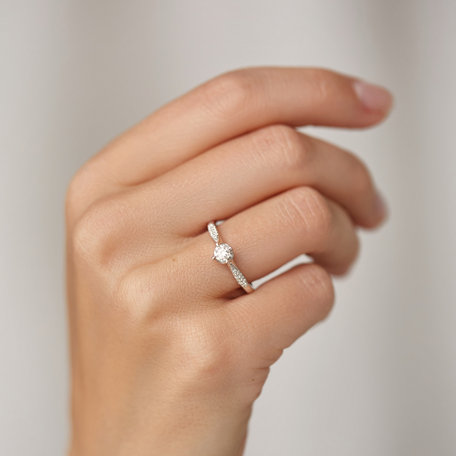 Diamond ring Tender Feel