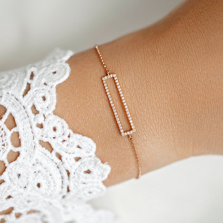 Bracelet with diamonds Simple Sparkle