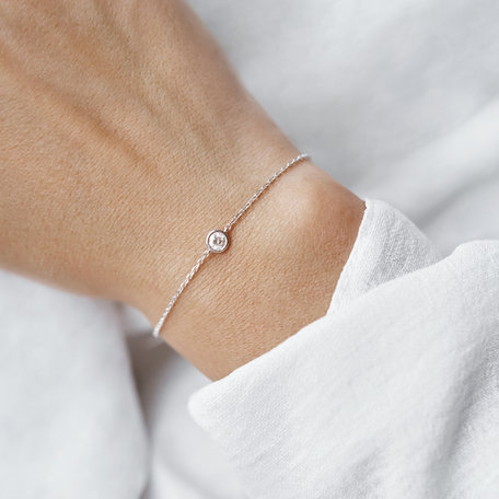 Diamond bracelet Doot of Happines