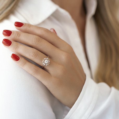 Diamond ring Inflorescence