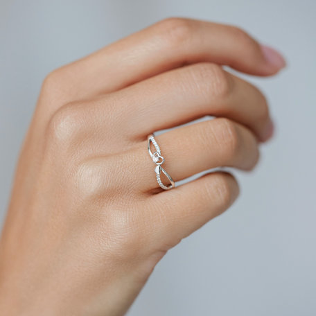 Diamond ring Lovely Heart