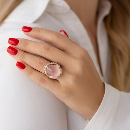 Diamond ring and gemstones Opulence