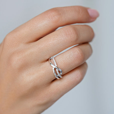 Diamond ring Elegant Twist