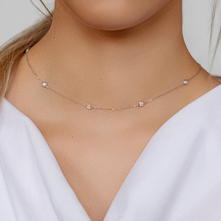 Diamond necklace Dots