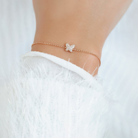 Diamond bracelet Butterfly