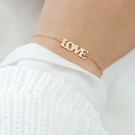 Diamond bracelet Love