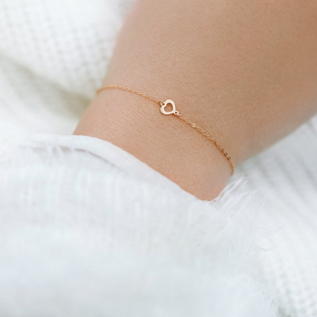 Diamond bracelet One Heart