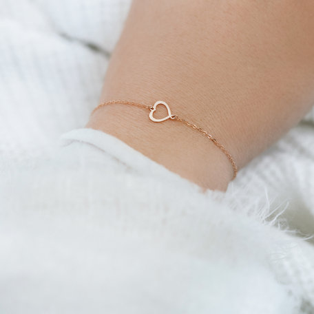 Diamond bracelet One Heart