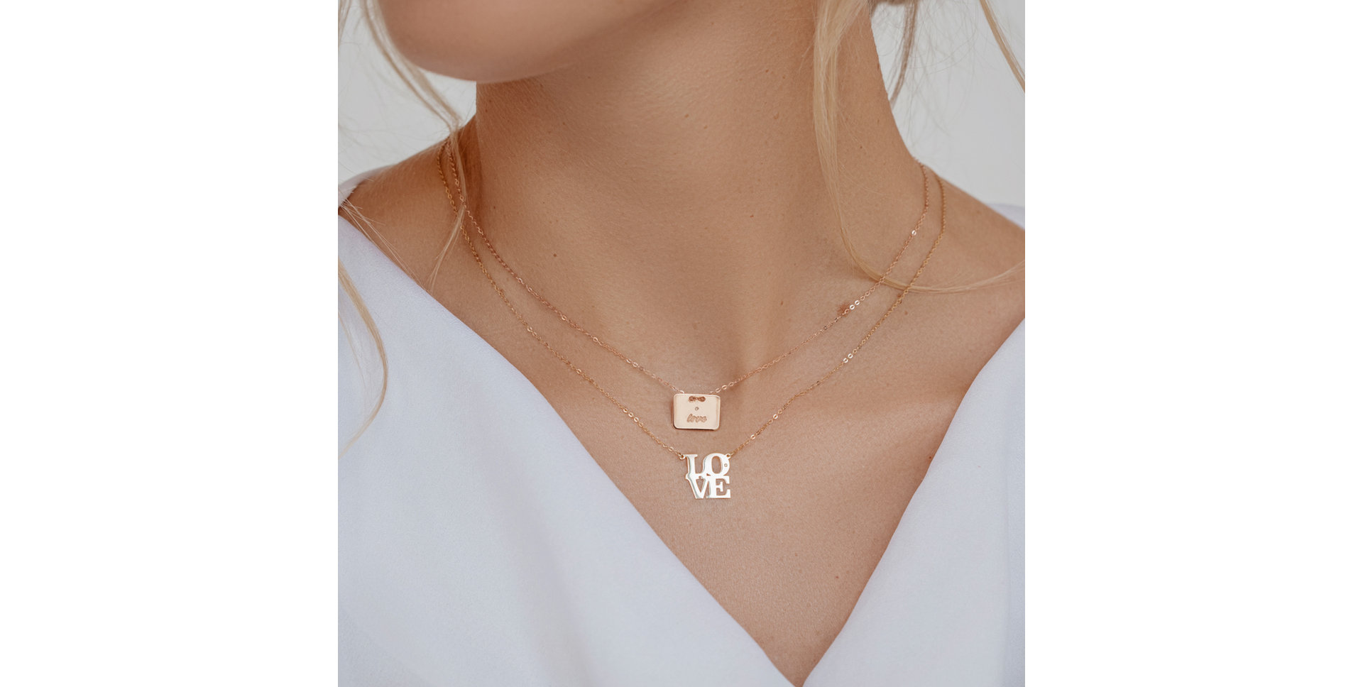 Diamond necklace Military Amour