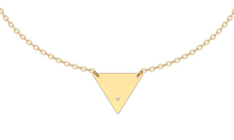 Diamond bracelet Triangle Love