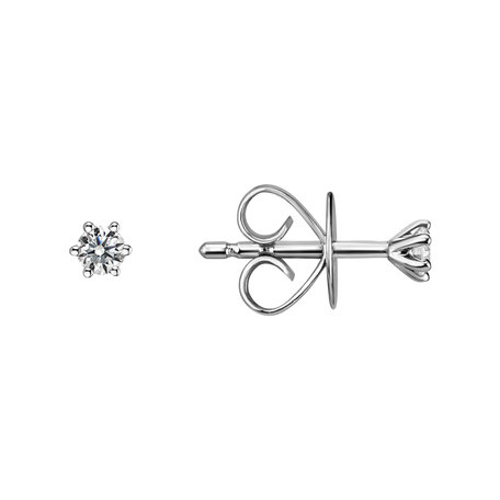 Diamond earrings Vesper Romance