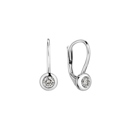 Diamond earrings Sparkling Dots