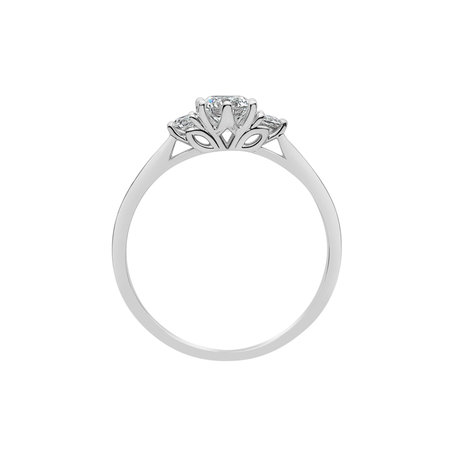 Diamond ring Midnight Serenity