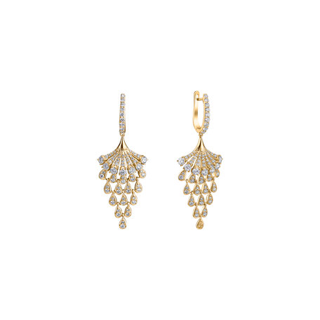 Diamond earrings Royal Mesh