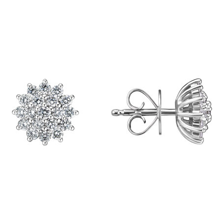 Diamond earrings Midnight Sky