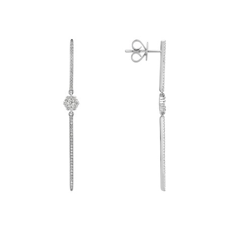 Diamond earrings Diamond Waterfall