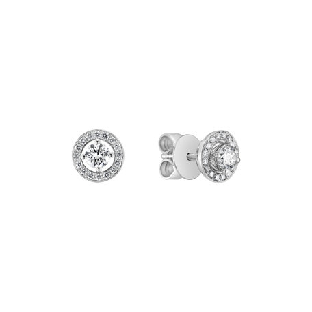 Diamond earrings Sparkling Rain