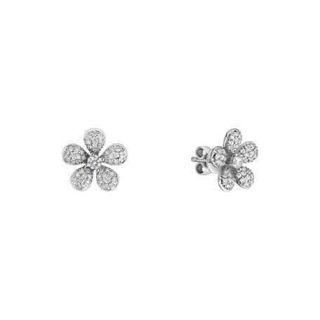 Diamond earrings Flower Dream